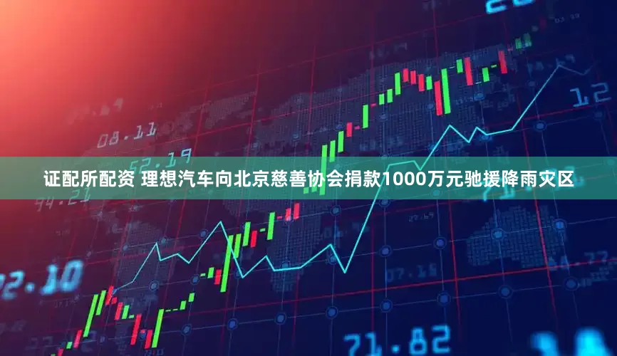 证配所配资 理想汽车向北京慈善协会捐款1000万元驰援降雨灾区